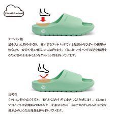 画像8: FREE WARTERS " CLOUD9 SLIDE "リカバリーサンダル (8)