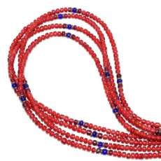 画像1: 【Meltingpot by Lakeman】2way Necklace BROWN RED Purple red x Blue (1)