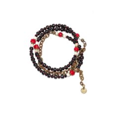 画像3: 【Meltingpot by Lakeman】2way Necklace BLACK White x M.red (3)