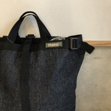 画像2: PHATEE -BLOC SACK- (BLACK DENIM) (2)