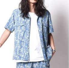 画像4: 【2色展開】GOWEST  OUT OF BORDER S/SL SHIRTS / C/R BROADCLOTH (4)