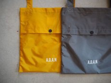 画像1: A.D.A.N NYLON BAG GREY (1)