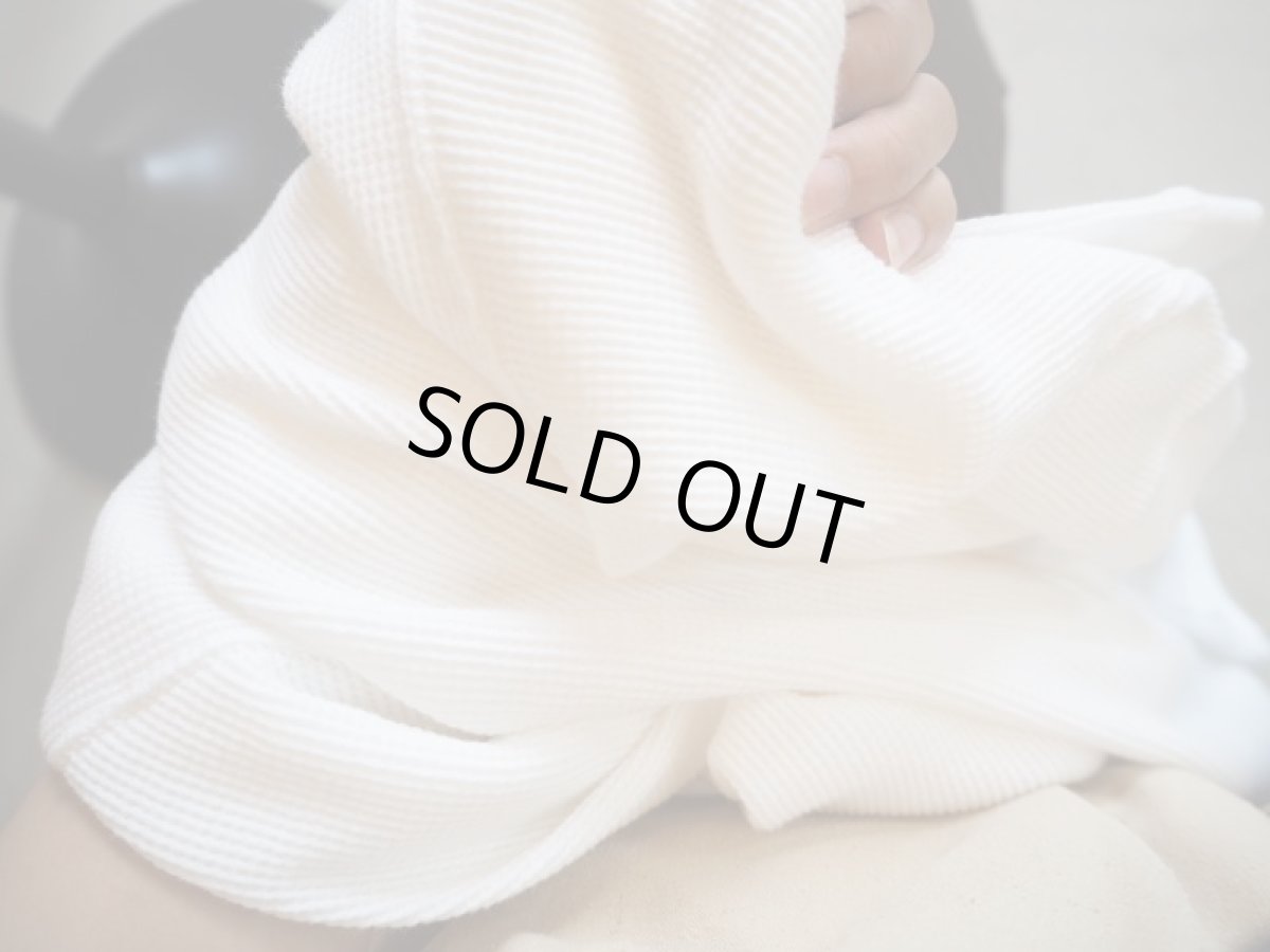 画像3: 着もちいい服　FW FACE M/S THERMAL T-SHIRT [WHITE] (3)