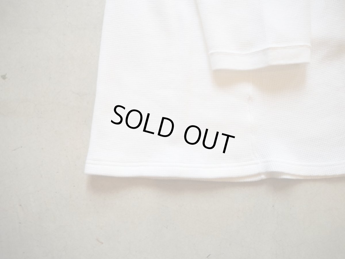 画像2: 着もちいい服　FW FACE M/S THERMAL T-SHIRT [WHITE] (2)