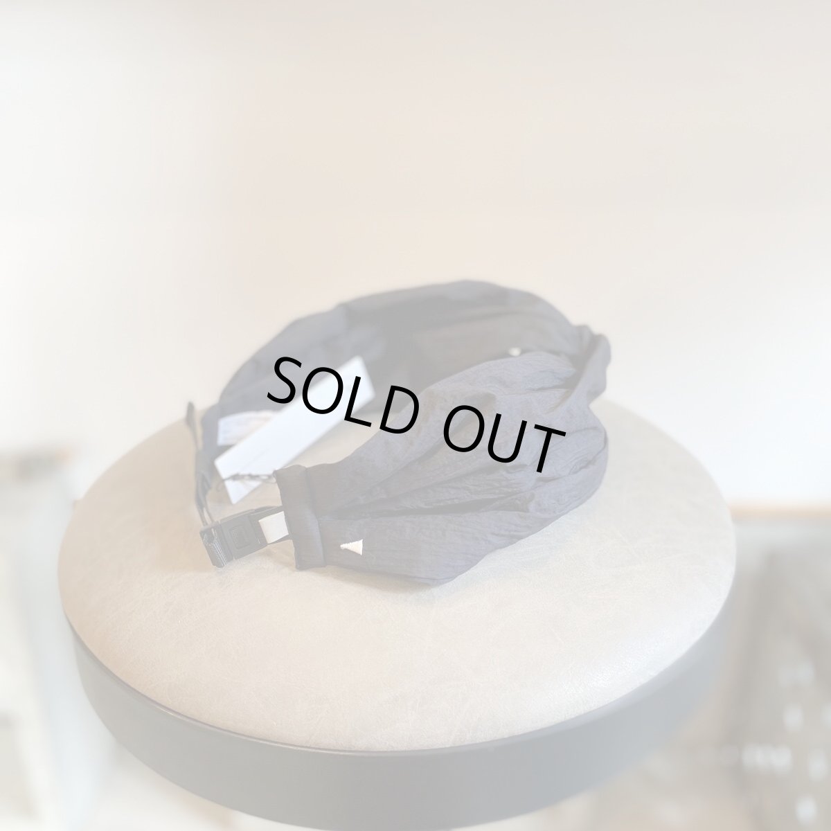 画像5: halo commodity Salt path turban (black) (5)