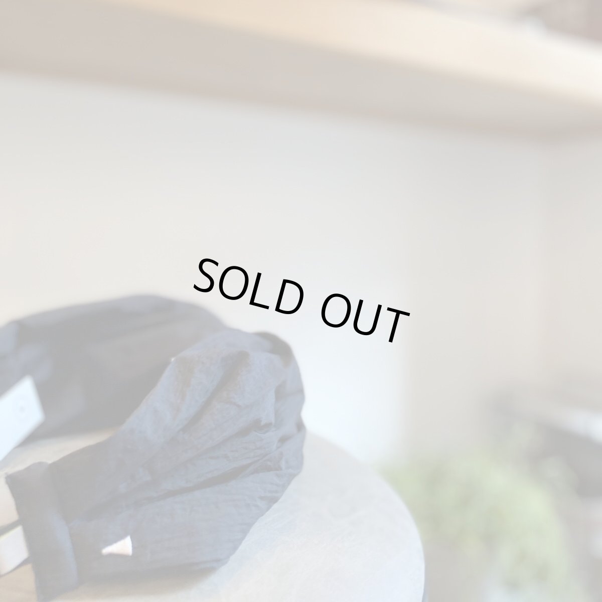 画像4: halo commodity Salt path turban (black) (4)