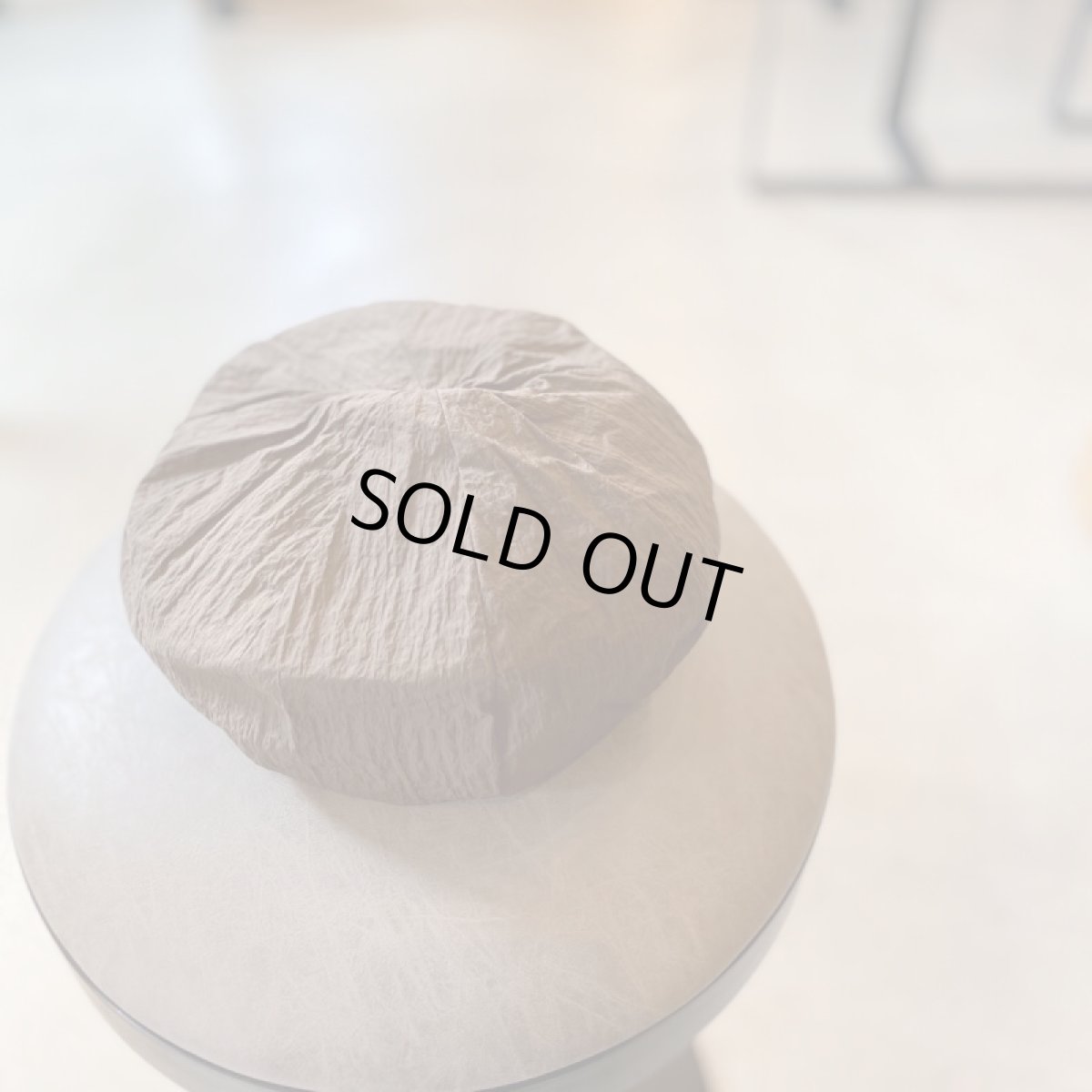 画像2: halo commodity Salt path beret (brown) (2)