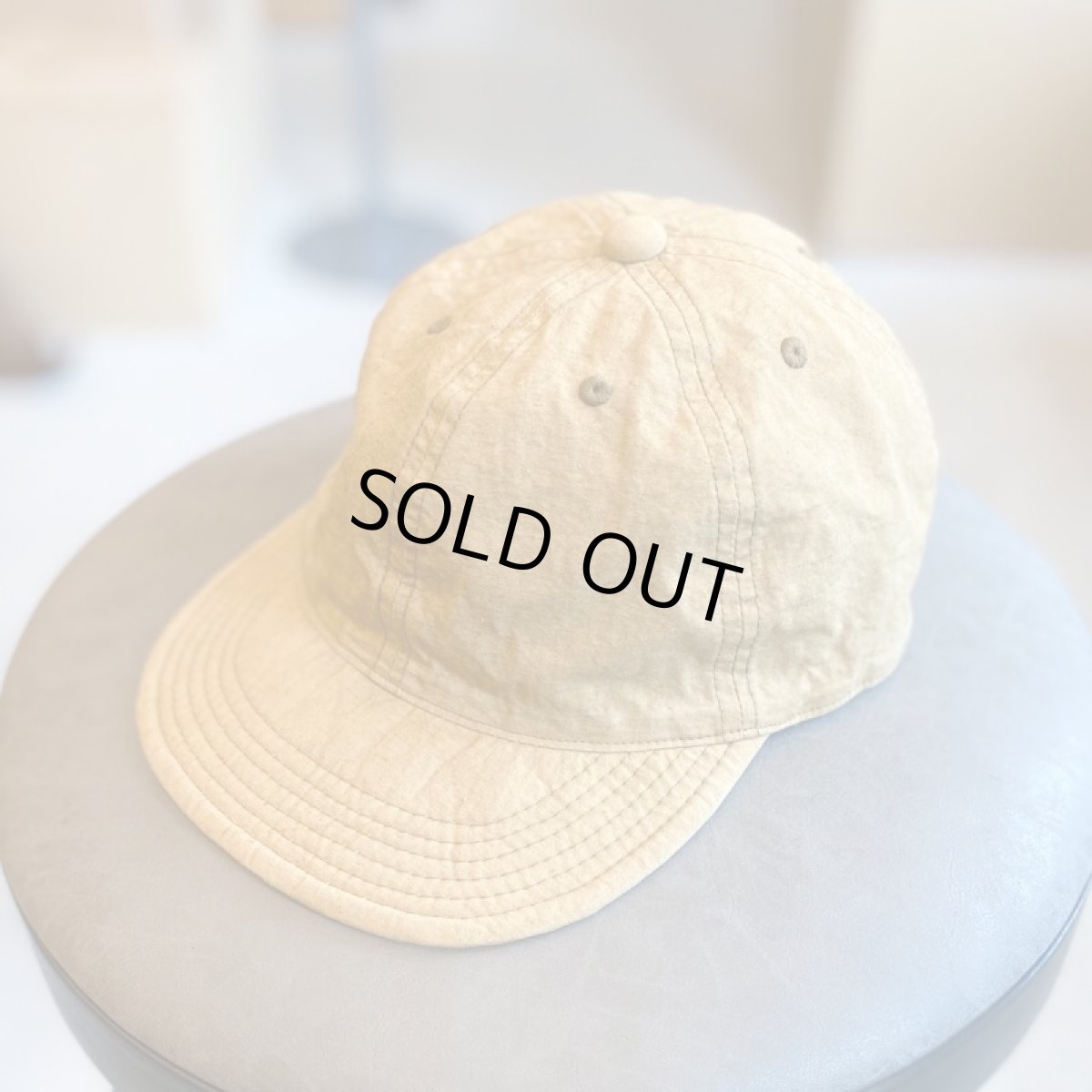 画像2: 【3色展開】-HIGHER-  COTTON LINEN CAP (2)