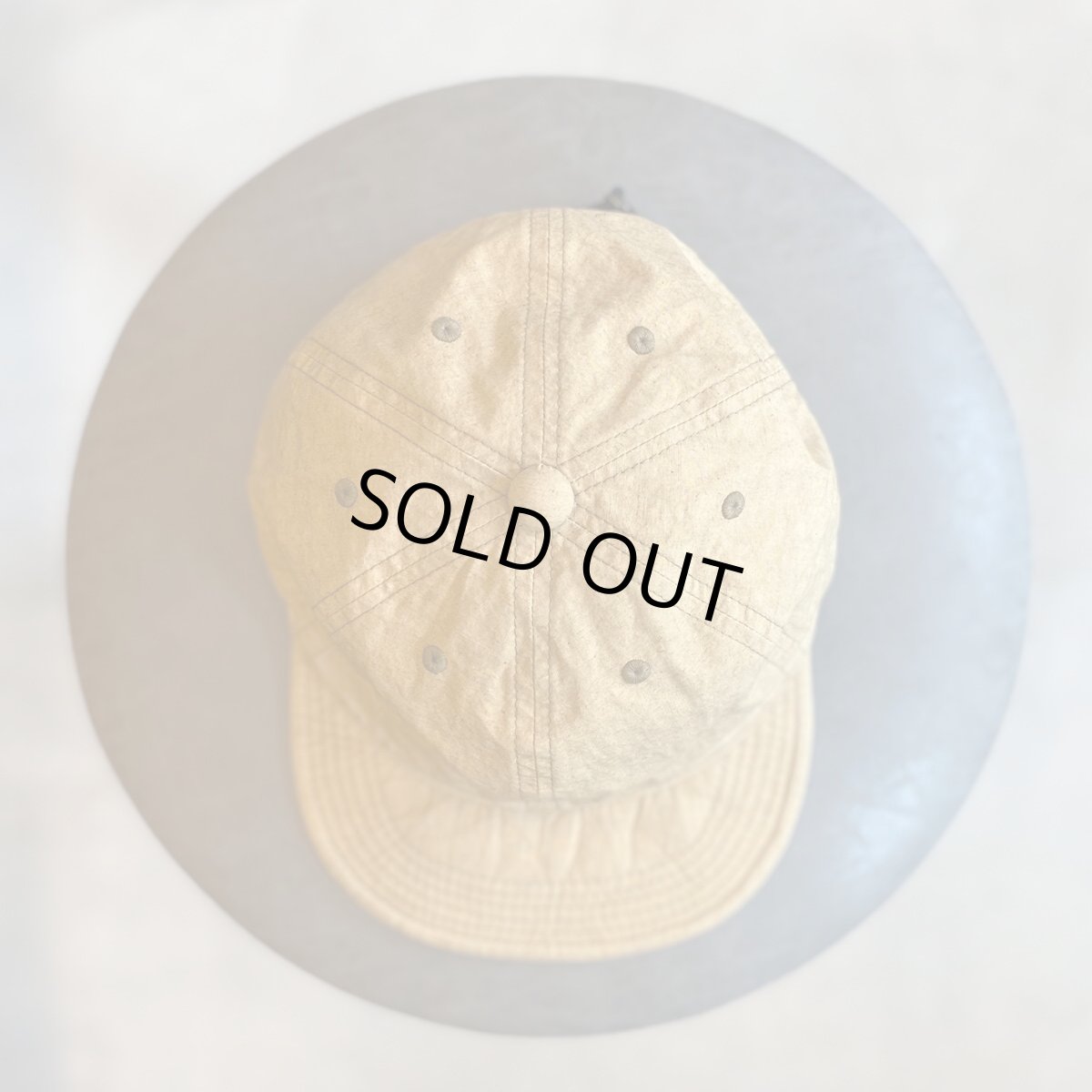 画像4: 【3色展開】-HIGHER-  COTTON LINEN CAP (4)