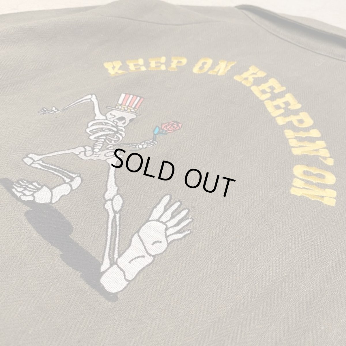 画像3: 【2色展開】-GOHEMP- “KEEP ON” COACH JACKET (3)