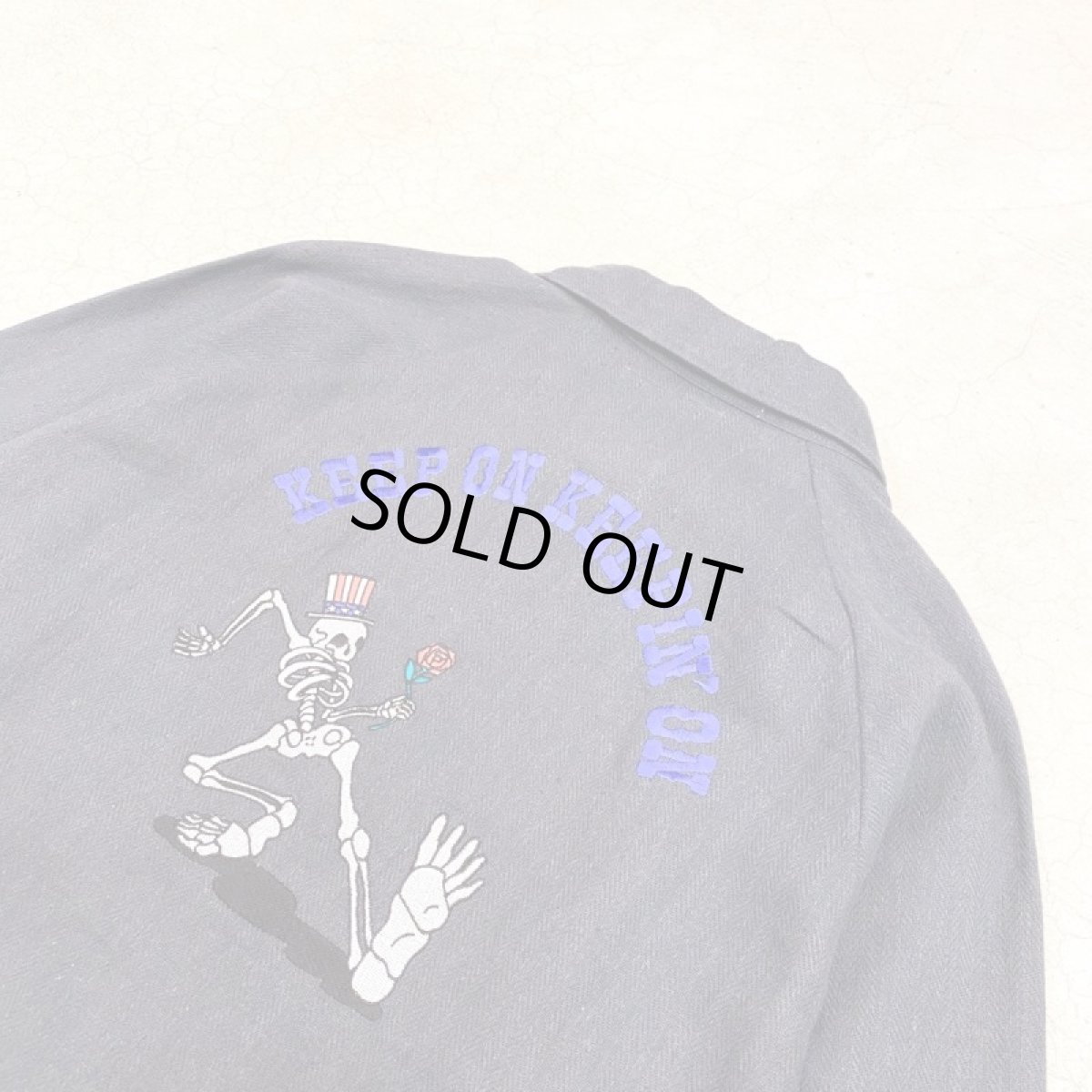 画像4: 【2色展開】-GOHEMP- “KEEP ON” COACH JACKET (4)