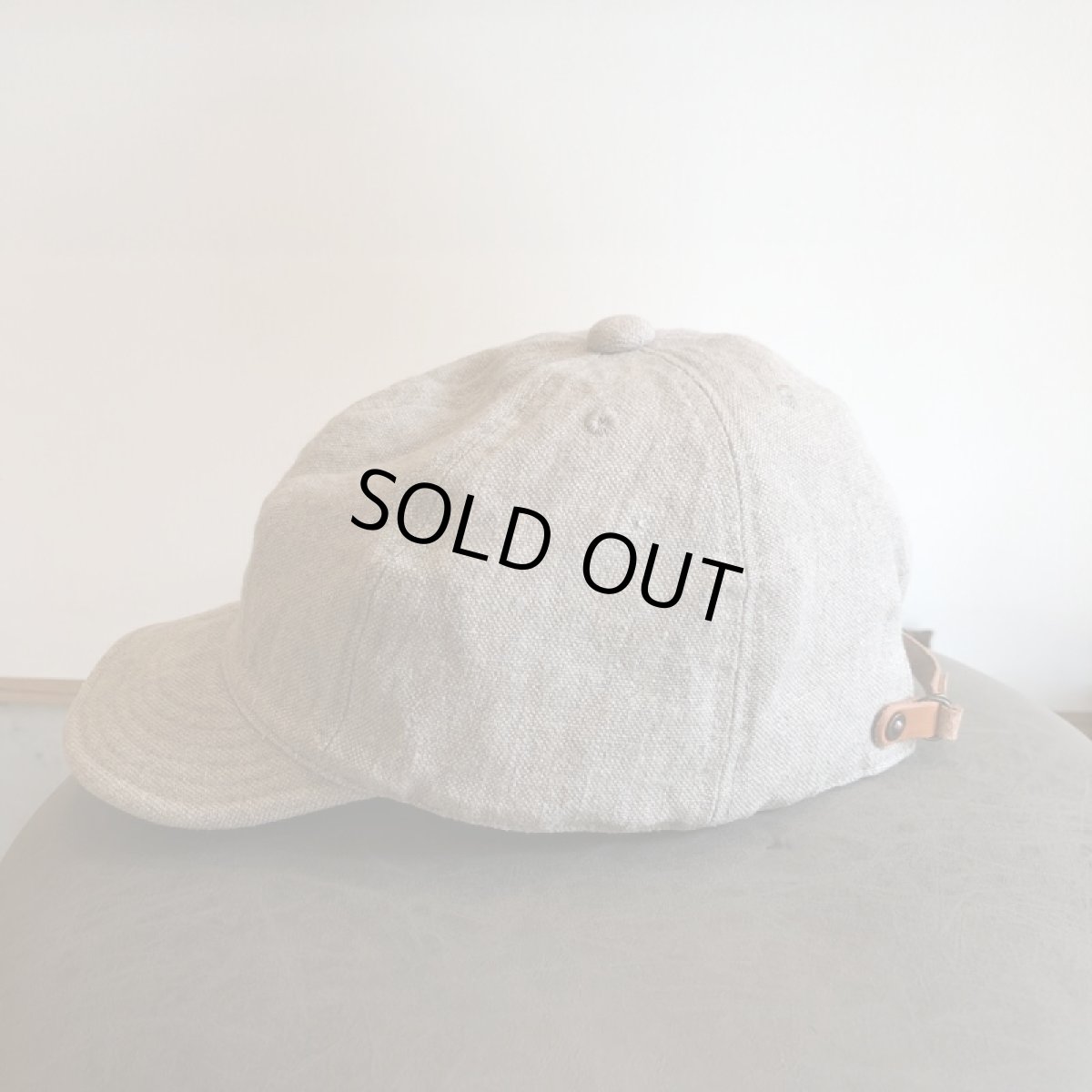 画像3: 【2色展開】-HIGHER-  LINEN CANVAS CAP (3)