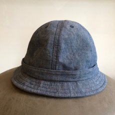 画像2: -HIGHER-  CHAMBRAY SNAIL HAT (2)