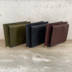 画像2: 【3色展開】-t.L.s- Money clip wallet (2)