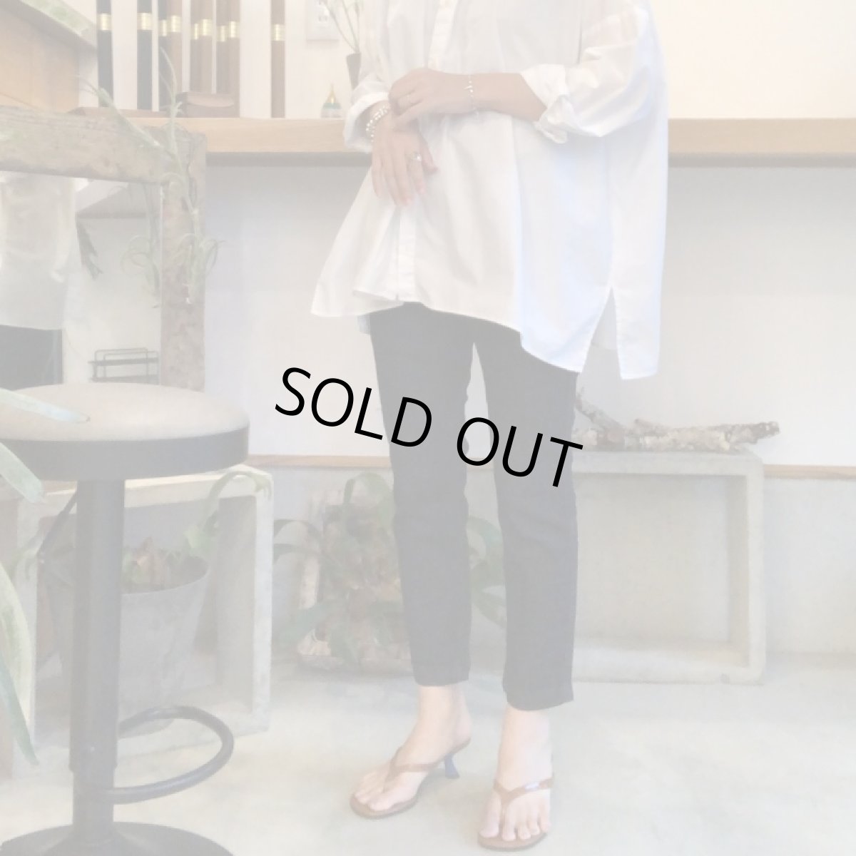 画像10: -GOHEMP/ゴーヘンプ- SLIM RIB PANTS／ONE WASH  (10)