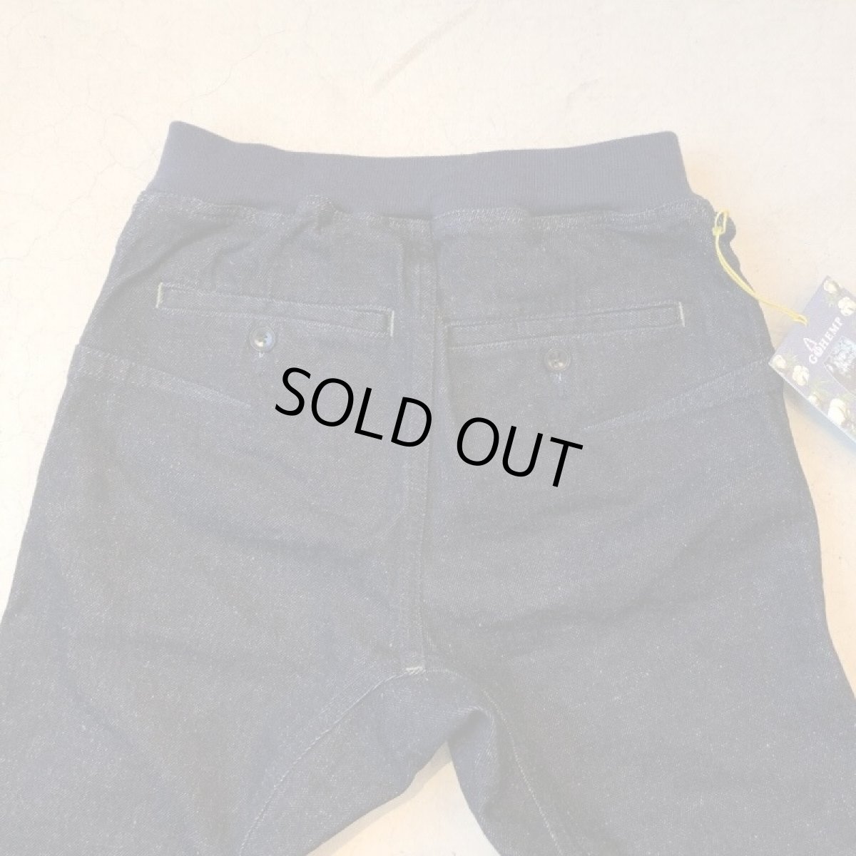 画像8: -GOHEMP/ゴーヘンプ- SLIM RIB PANTS／ONE WASH  (8)