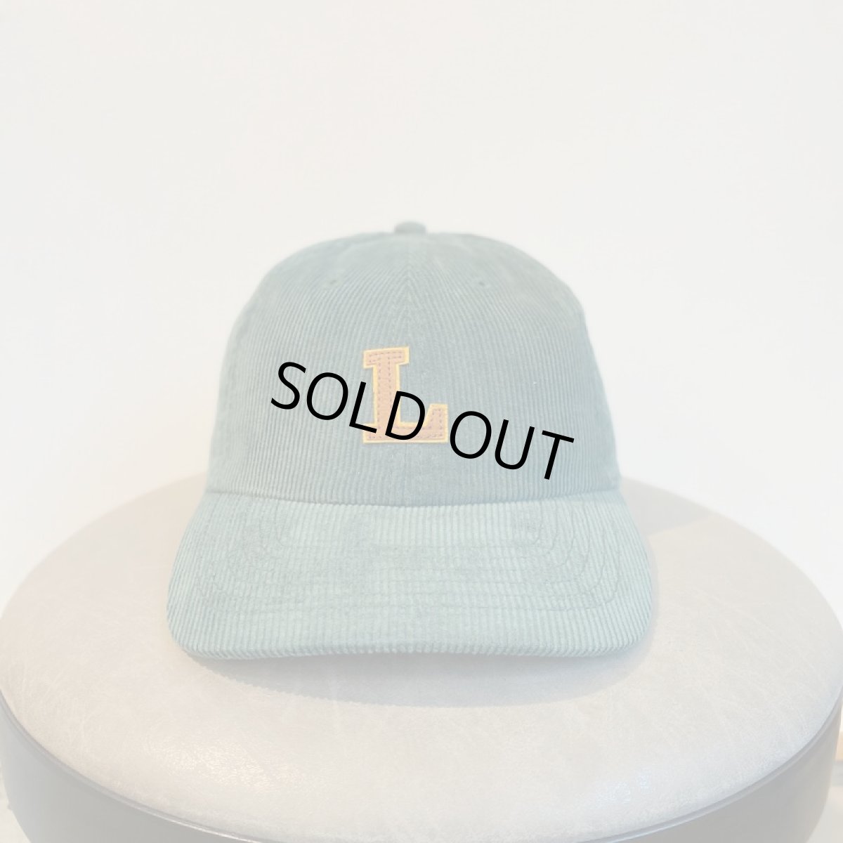 画像2: -the LOCAL STORE-  "L" CAP CORD(GREEN) (2)