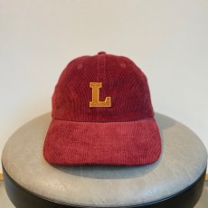 画像2: -the LOCAL STORE-  "L" CAP CORD(BURGUNDY) (2)
