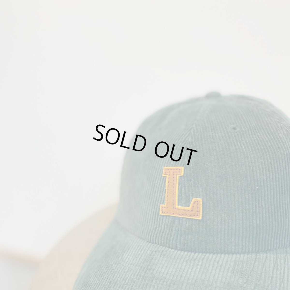 画像1: -the LOCAL STORE-  "L" CAP CORD(GREEN) (1)