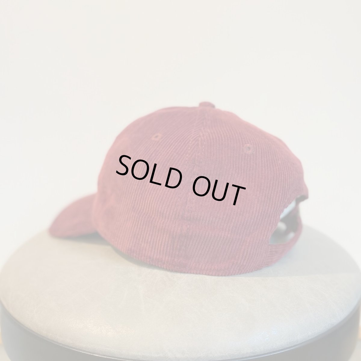 画像4: -the LOCAL STORE-  "L" CAP CORD(BURGUNDY) (4)