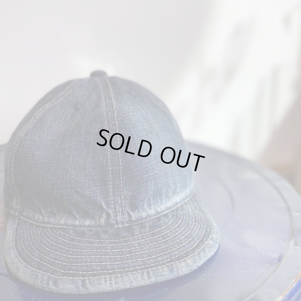 画像5: -HIGHER-  SELVEDGE DENIM CAP USED (5)