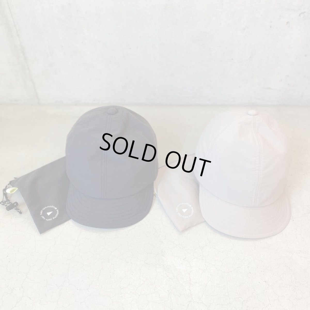 画像1: 【2色展開】halo commodity Smooth Banner Cap (1)