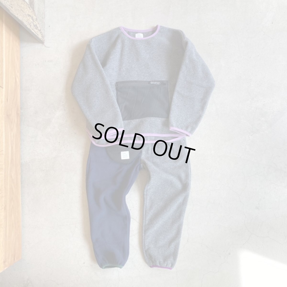 画像3: 【-for Kid's-】-THE PARK SHOP- WALK BOY CREW(GREY/MULTI) (3)