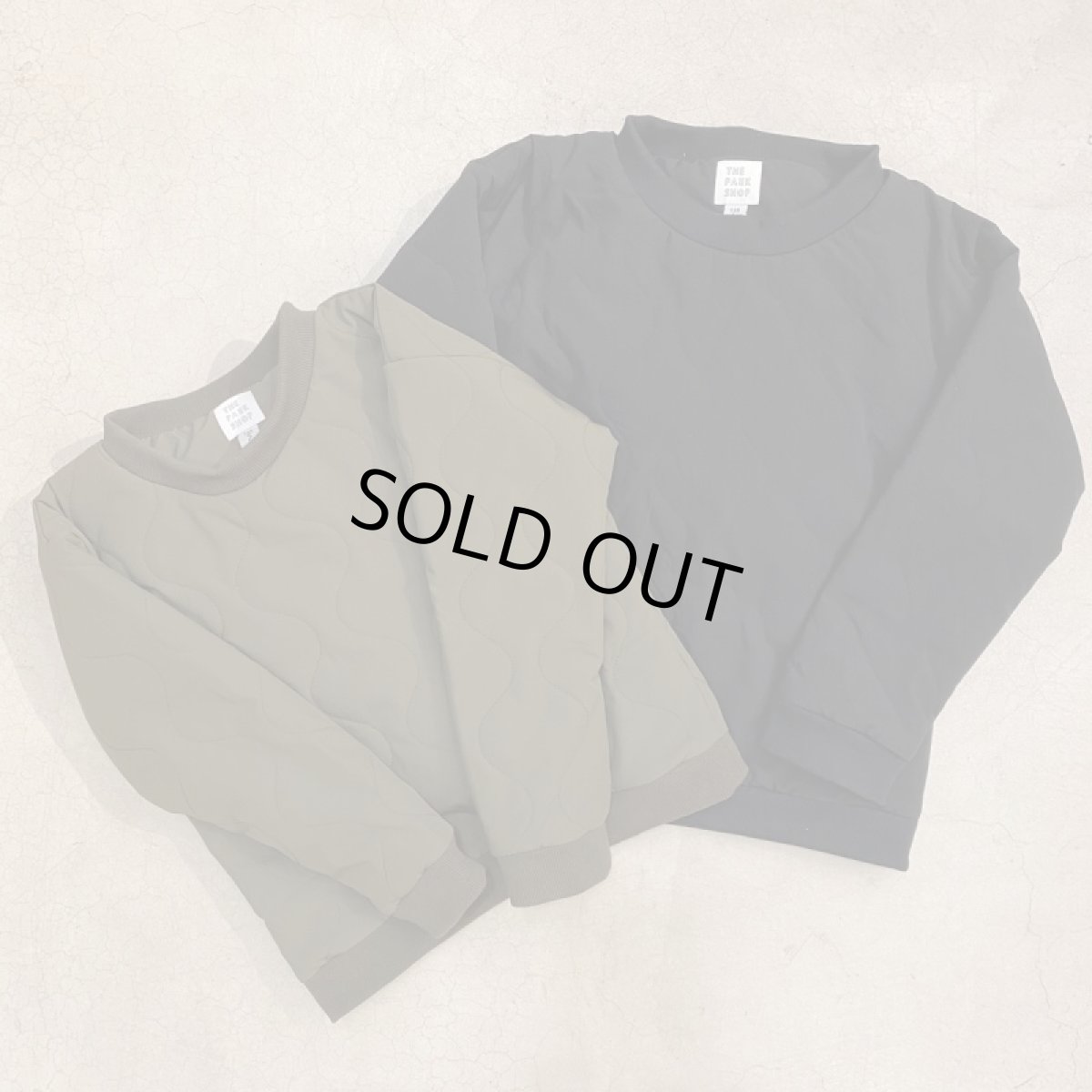 画像2: 【-for Kid's-】-THE PARK SHOP- MILL BOY CREW(BLACK/KHAKI) (2)