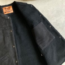 画像5: 【2色展開】-GO WEST-  BOA RANCH VEST/GOAT SUEDE×BOA (5)