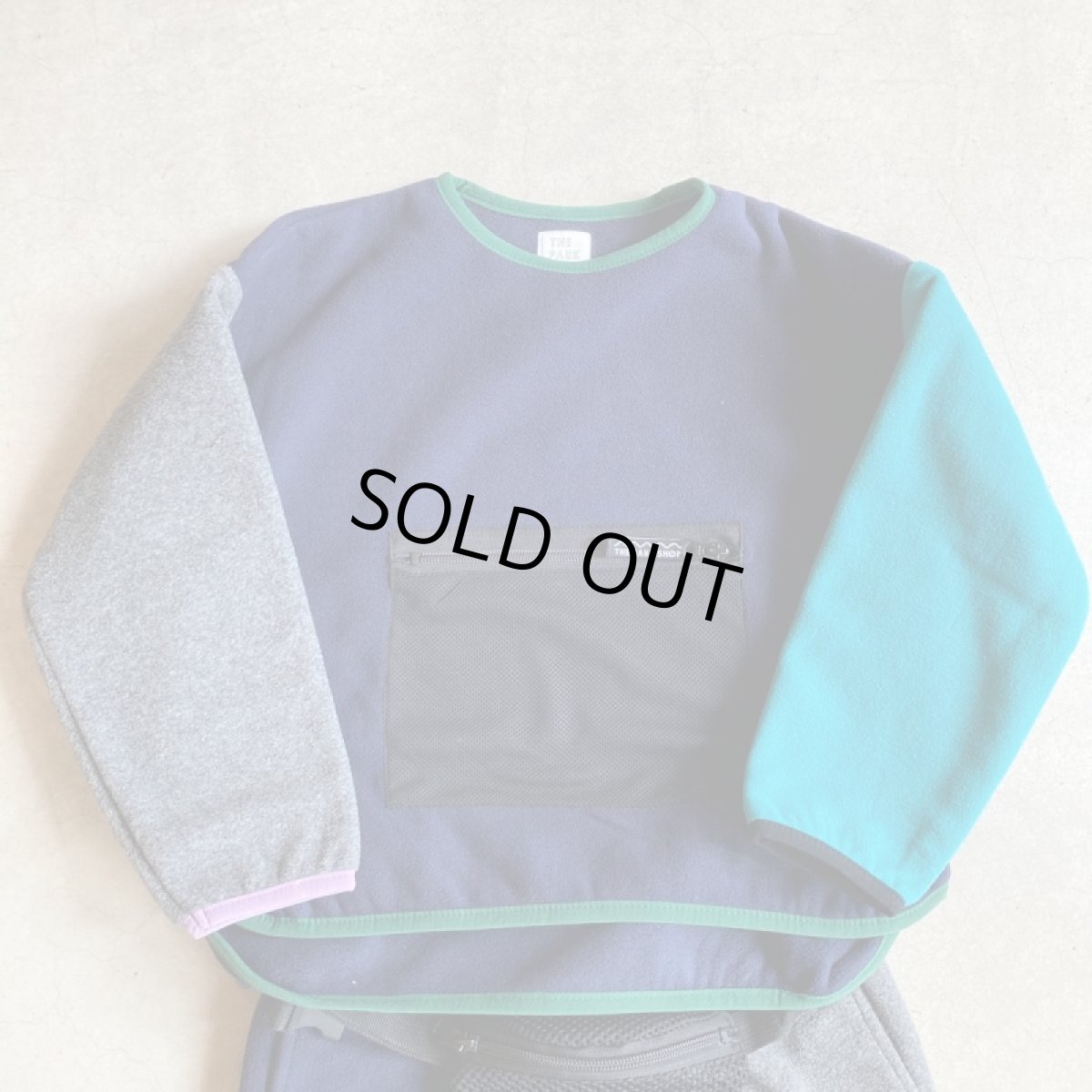 画像4: 【-for Kid's-】-THE PARK SHOP- WALK BOY CREW(GREY/MULTI) (4)