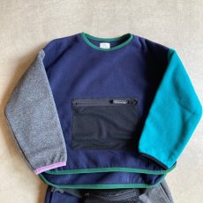 画像4: 【-for Kid's-】-THE PARK SHOP- WALK BOY CREW(GREY/MULTI) (4)