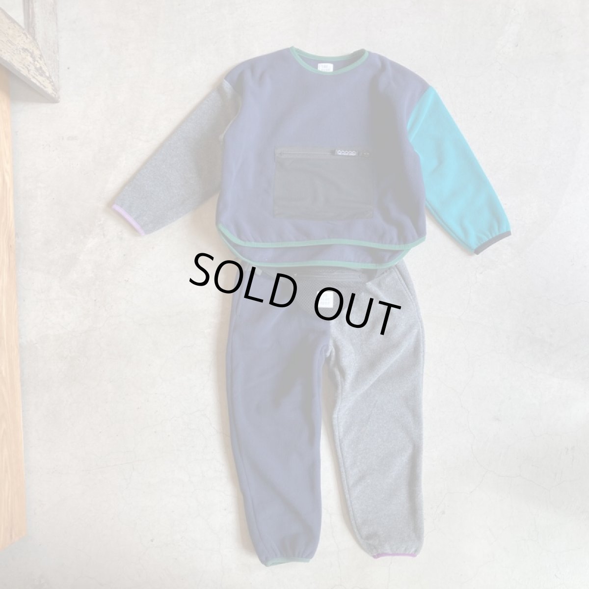 画像5: 【-for Kid's-】-THE PARK SHOP- WALK BOY CREW(GREY/MULTI) (5)