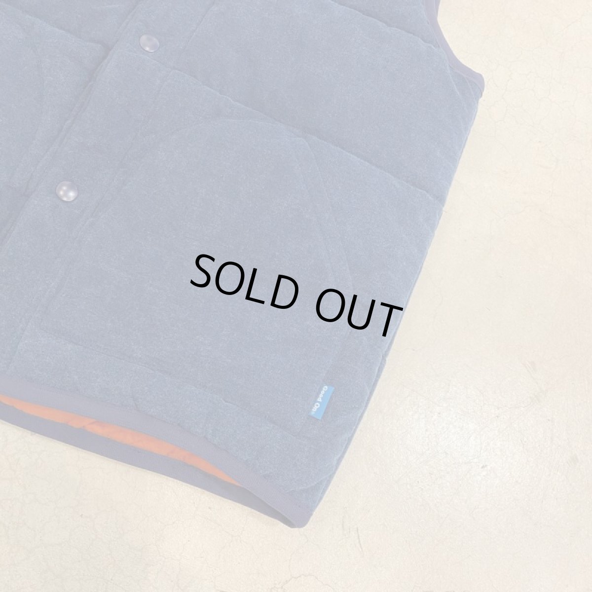 画像3: -Good On- POKAPOKA TEE VEST(INDIGO SHAVE) (3)