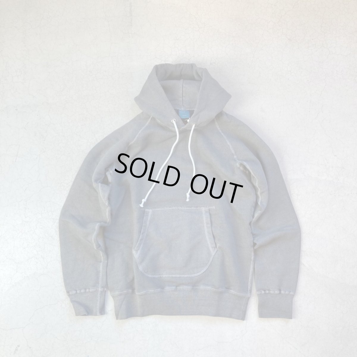 画像7: 【7色展開】-Good On-Pigment Dye  L/S RAGLAN PULLOVER HOOD SWEAT  (7)