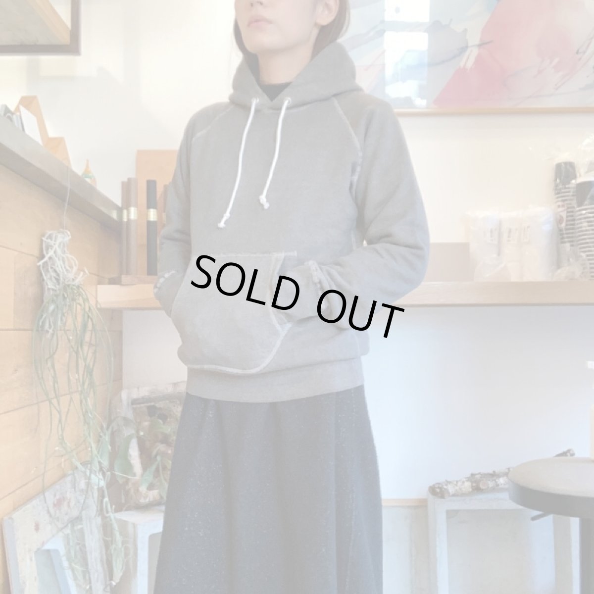 画像6: 【7色展開】-Good On-Pigment Dye  L/S RAGLAN PULLOVER HOOD SWEAT  (6)