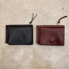 画像1: 【2色展開】-t.L.s- Money clip wallet zip ver.  (1)