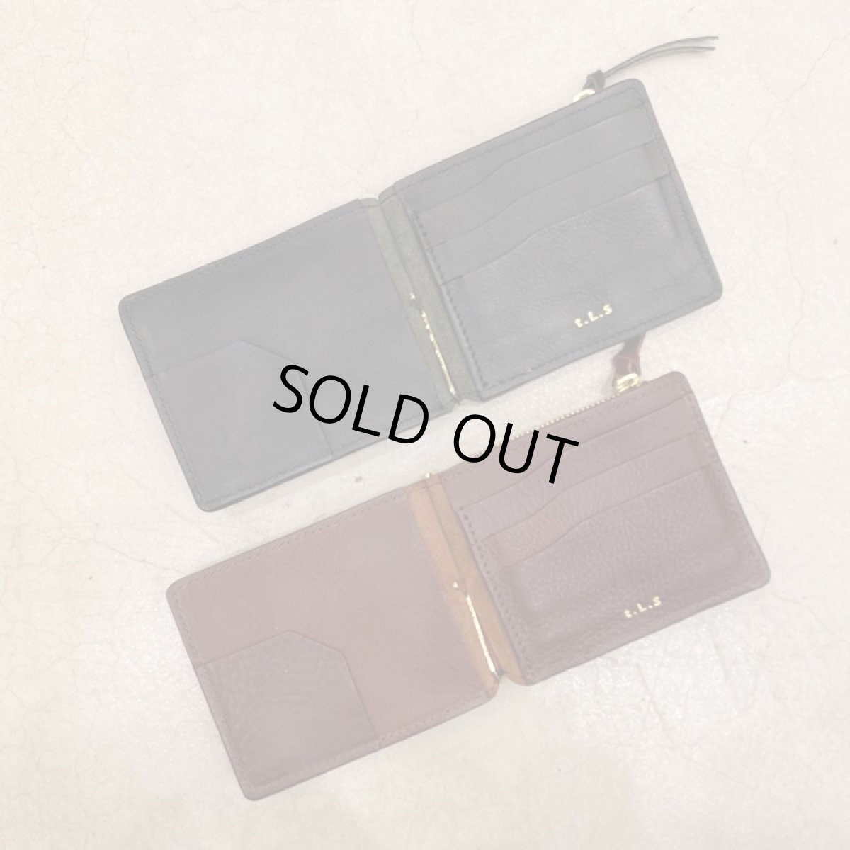 画像4: 【2色展開】-t.L.s- Money clip wallet zip ver.  (4)
