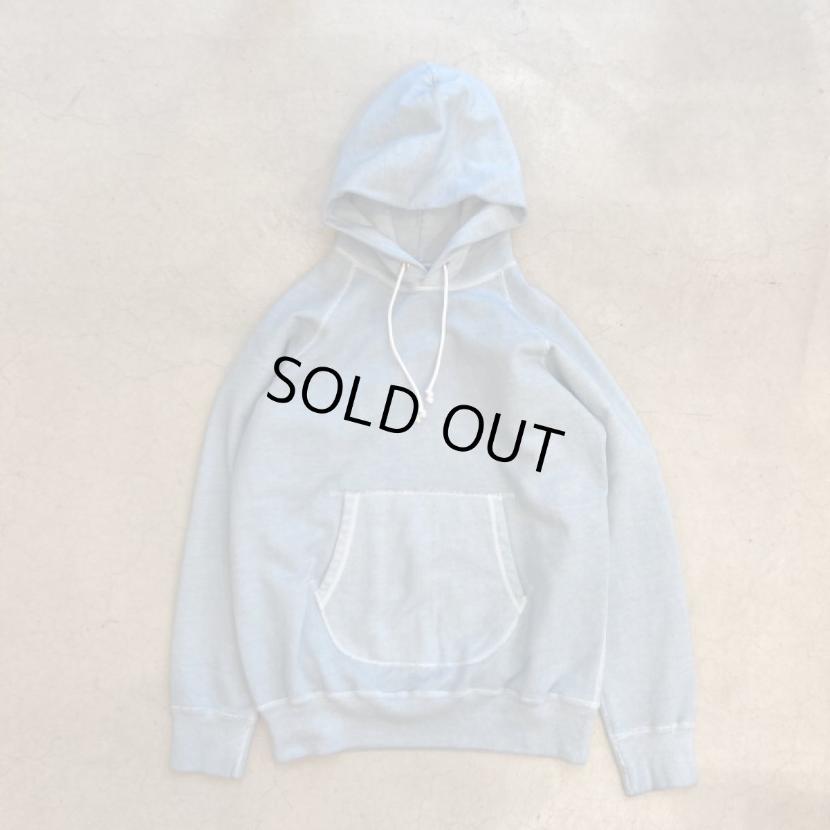 画像9: 【7色展開】-Good On-Pigment Dye  L/S RAGLAN PULLOVER HOOD SWEAT  (9)
