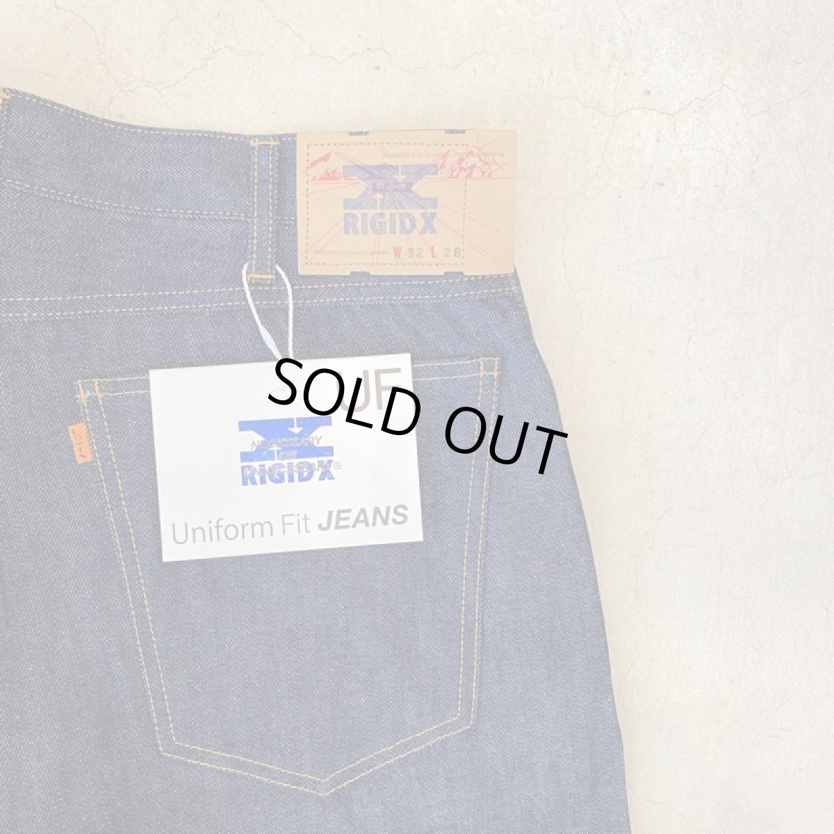 画像3: -NECESSARY or UNNECESSARY- UNIFORM FIT RIGID 'X' (3)