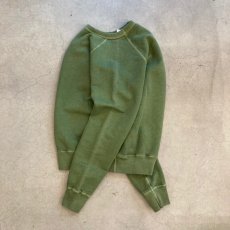 画像3: 【3色展開】-Good On-Pigment Dye  L/S RAGLAN SWEAT  (3)