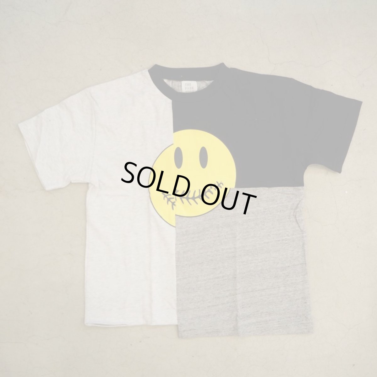 画像1: 【-for Kid's-】-THE PARK SHOP- BROKEN SMILE TEE (1)