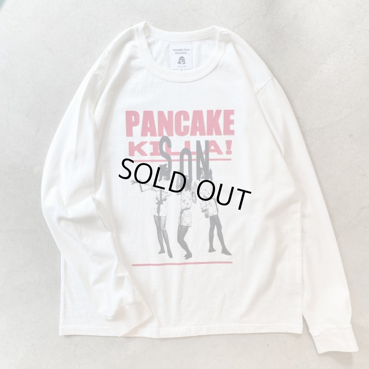 画像1: -TACOMA FUJI  RECORDS- Pancake Killa / son L/S Tee designed by Ryohei kazumi (1)