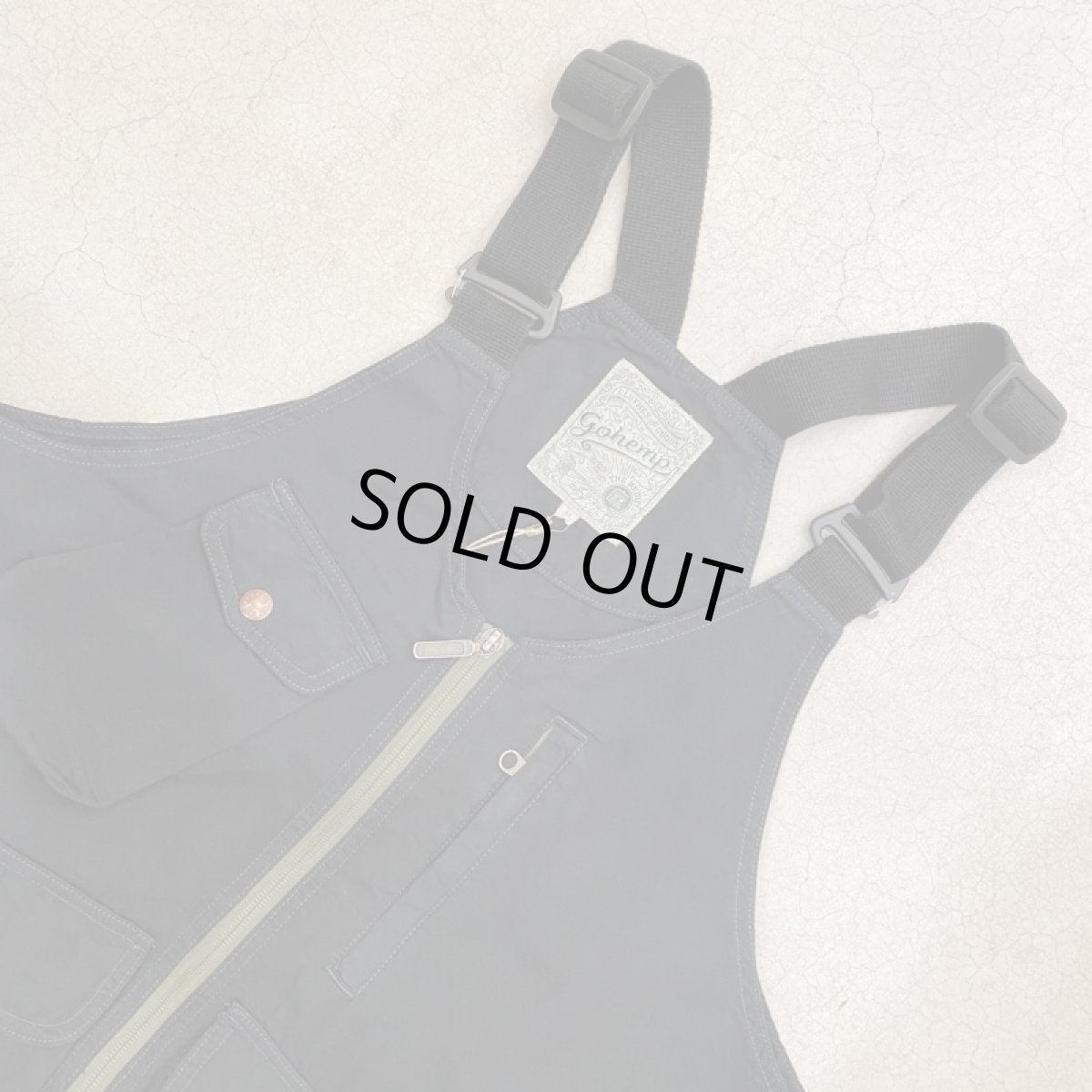 画像7: 【2色展開】-GOHEMP/ゴーヘンプ- HEMP UTILITY VEST (7)