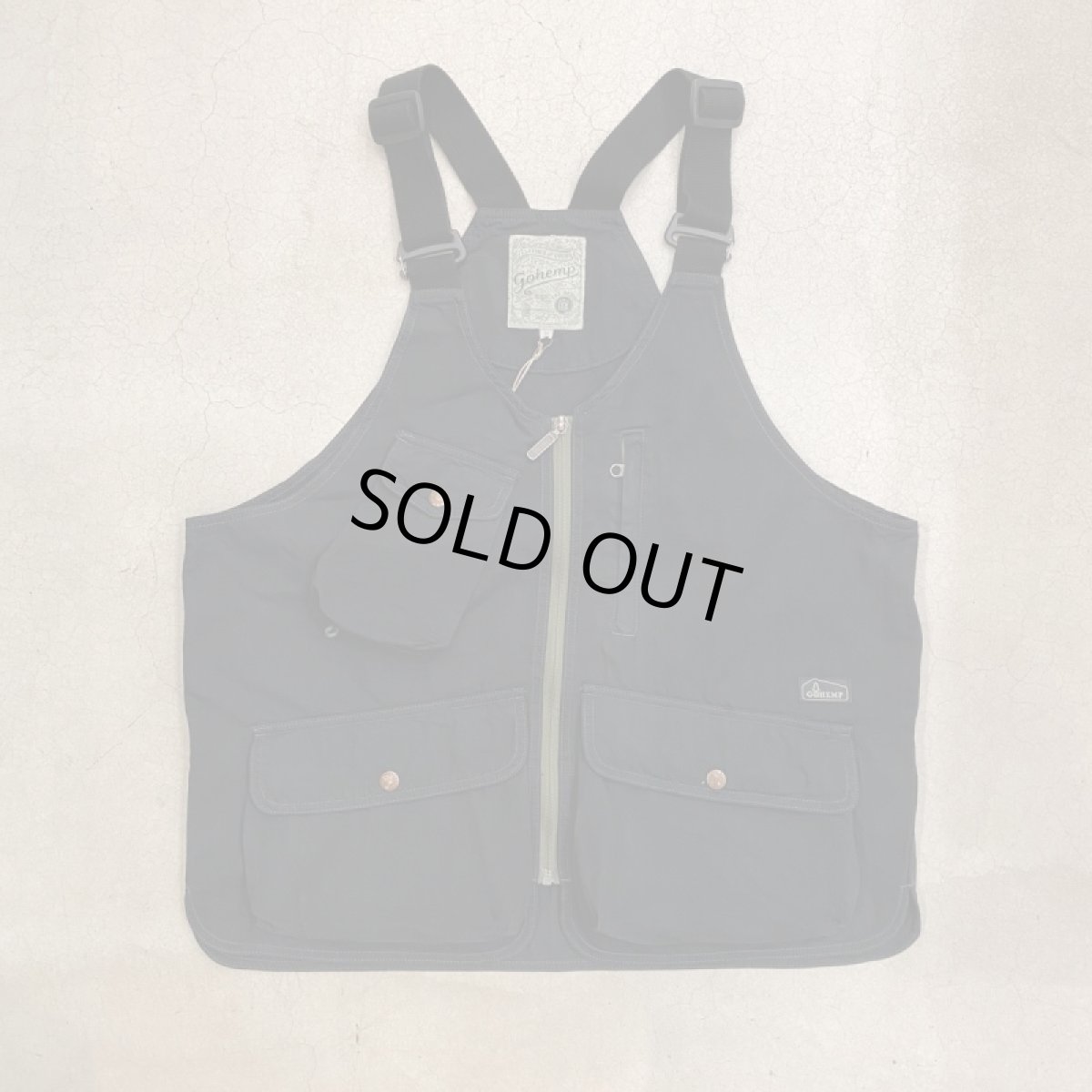 画像5: 【2色展開】-GOHEMP/ゴーヘンプ- HEMP UTILITY VEST (5)