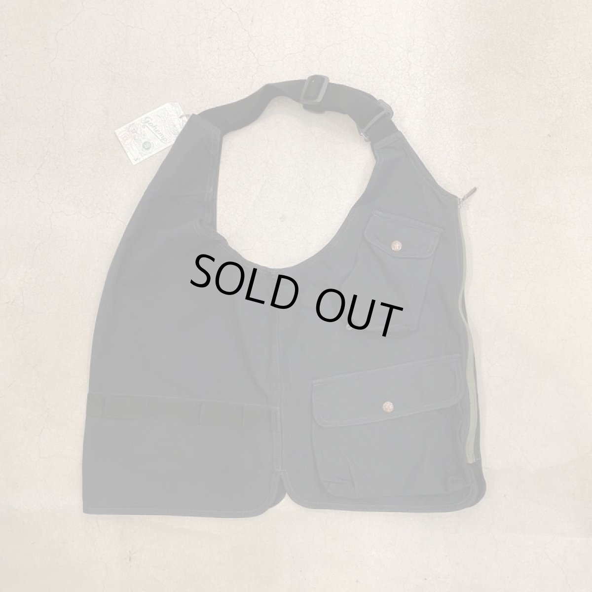 画像14: 【2色展開】-GOHEMP/ゴーヘンプ- HEMP UTILITY VEST (14)