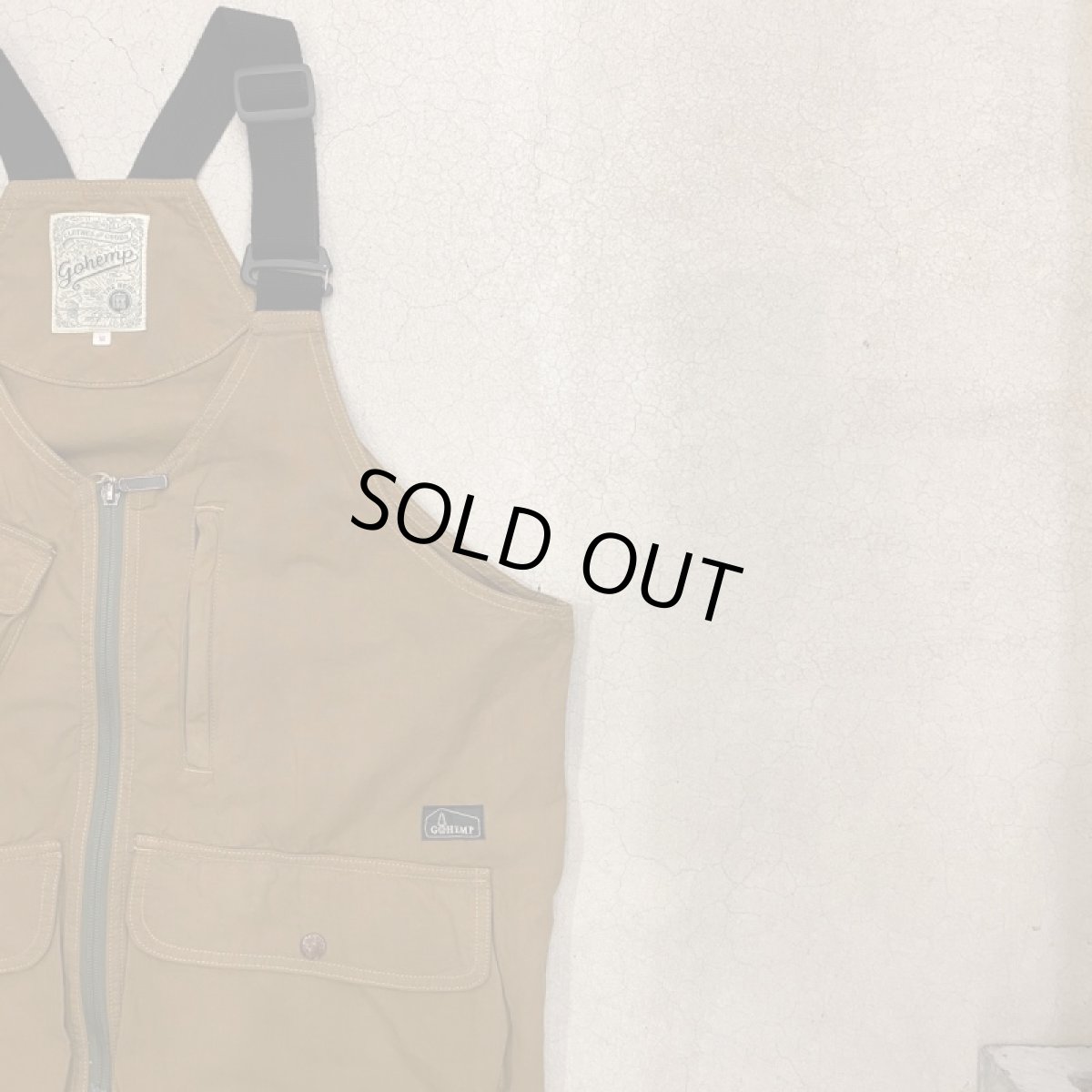 画像2: 【2色展開】-GOHEMP/ゴーヘンプ- HEMP UTILITY VEST (2)