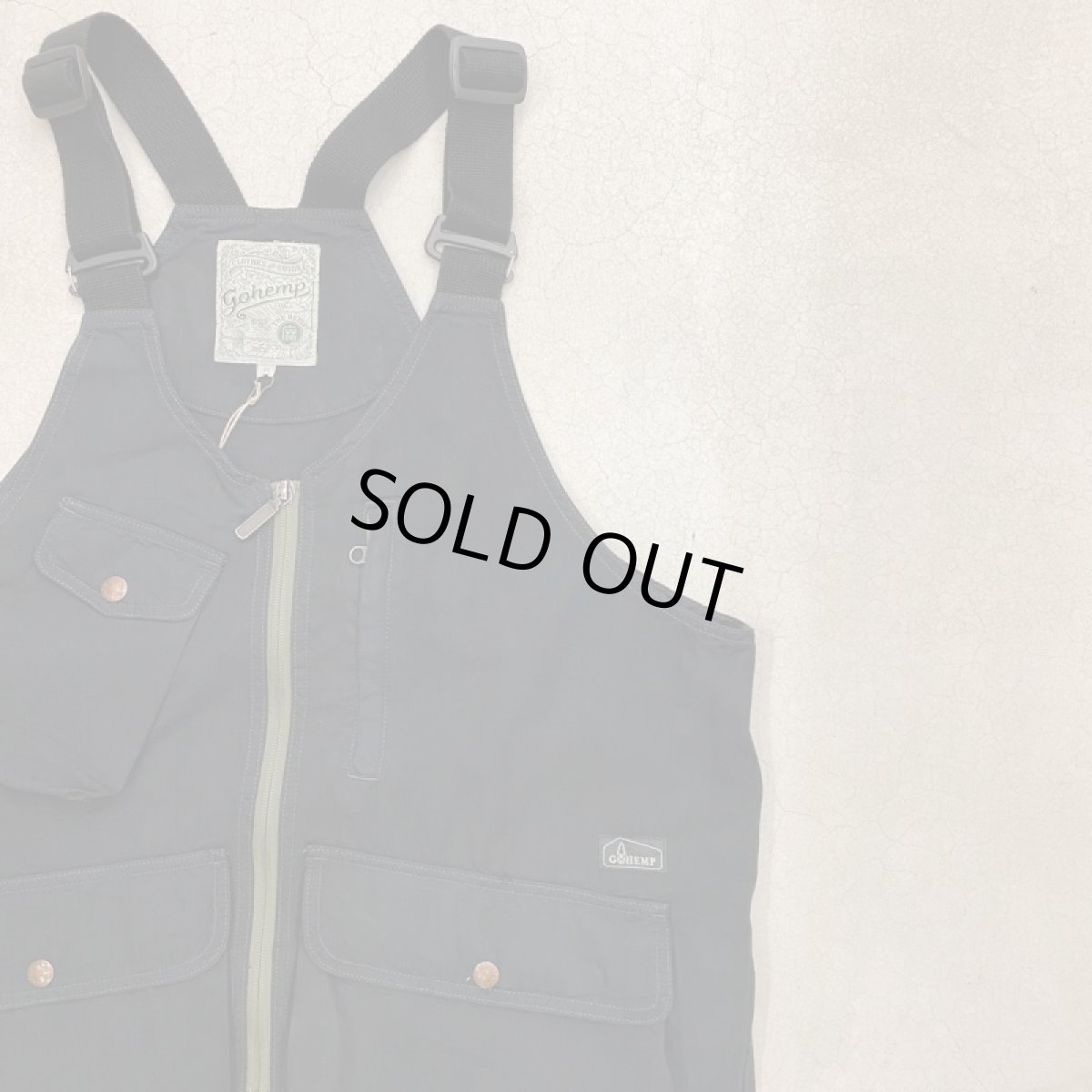 画像4: 【2色展開】-GOHEMP/ゴーヘンプ- HEMP UTILITY VEST (4)