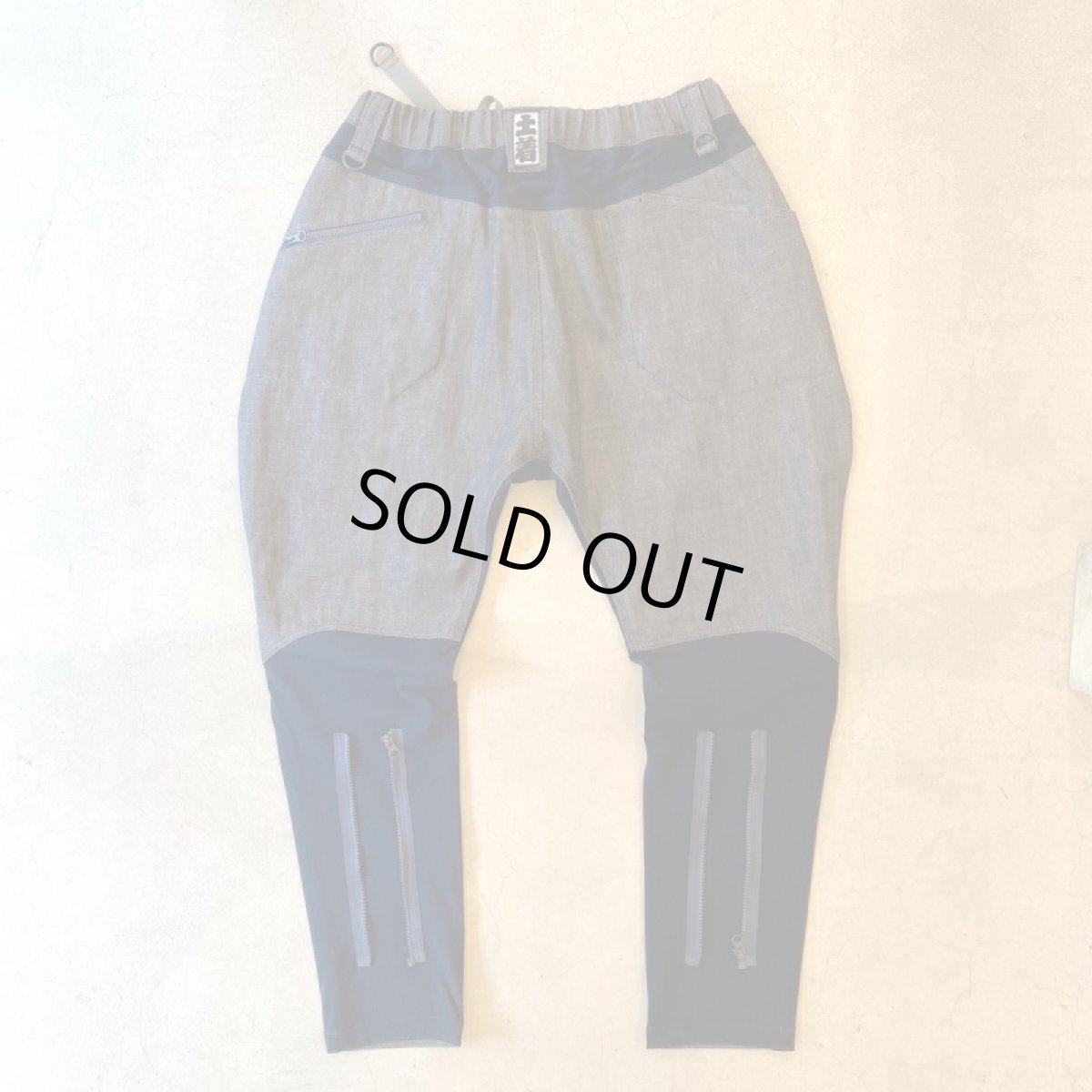 画像9: -HARVESTA!HABICOL- ニッカパンツ 銘”土着ズボン” Reaction Denim Ver. (9)