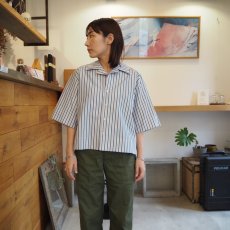 画像3: 【for-Lady's】MANON WIDE SLEEVE OPEN COLLAR SHIRT (3)