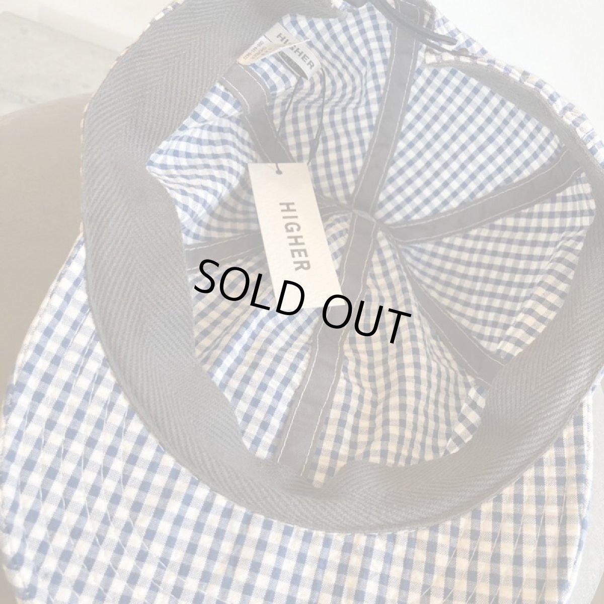 画像11: -HIGHER-  INDIGO SUCKER CAP (11)